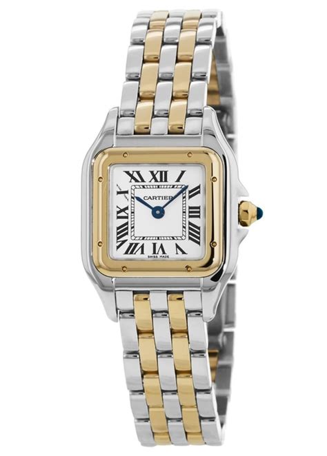 best cartier watch for ladies gold|cartier watch ladies stainless steel.